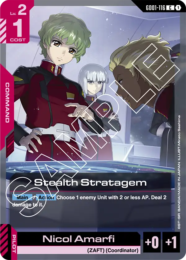 GD01-116, C, Stealth Stratagem