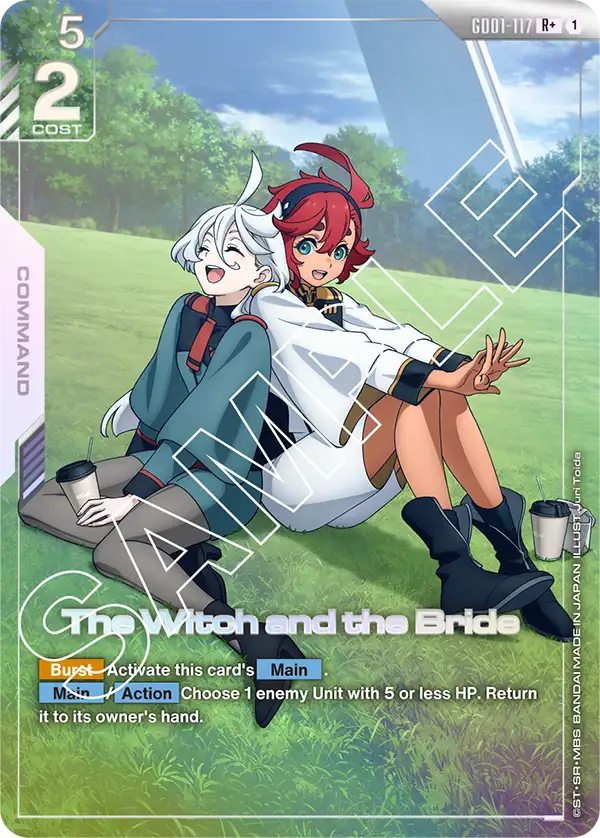 GD01-117, R, The Witch and the Bride (Alternate Art)