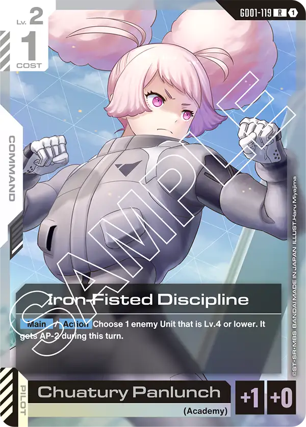GD01-119, R, Iron-Fisted Discipline