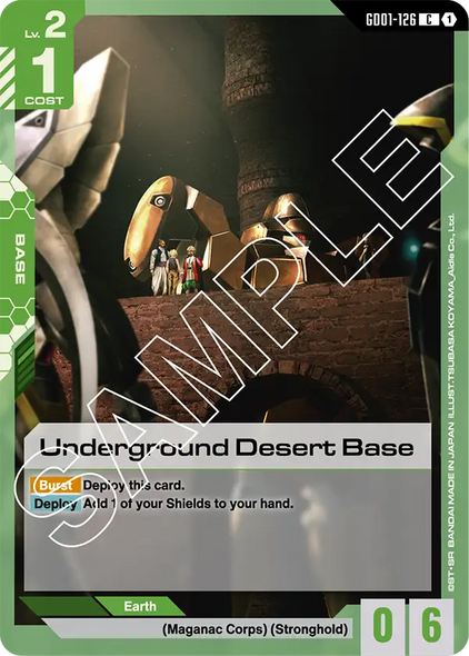 GD01-126, C, Underground Desert Base