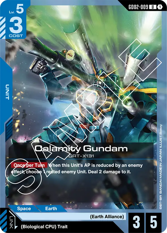 GD02-009, UC, Calamity Gundam