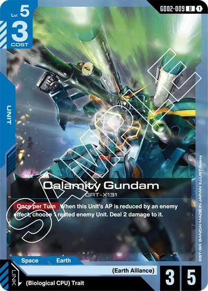 GD02-009, UC, Calamity Gundam