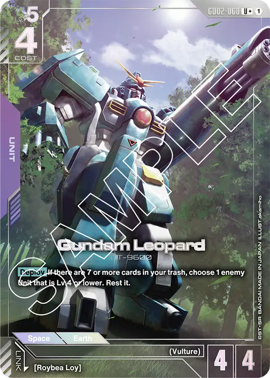 GD02-060, UC, Gundam Leopard (Alternate Art)