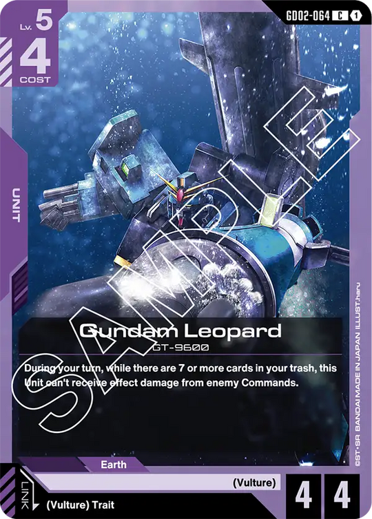 GD02-064, C, Gundam Leopard