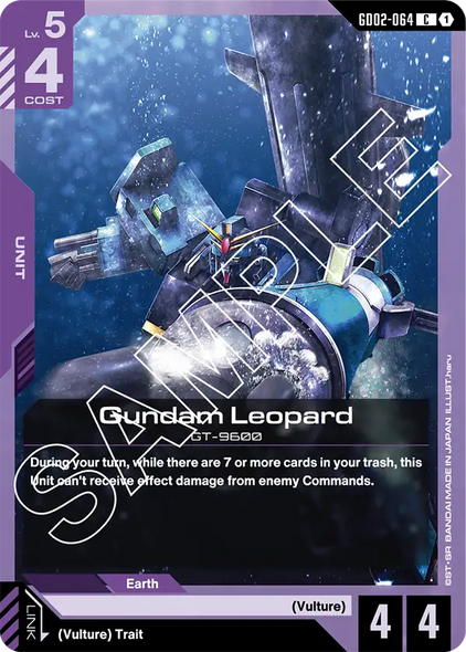 GD02-064, C, Gundam Leopard