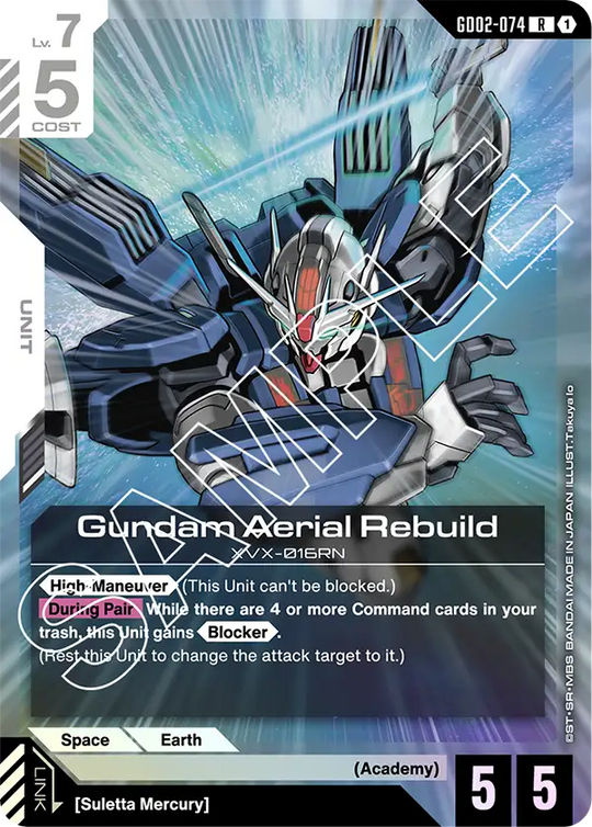 GD02-074, R, Gundam Aerial Rebuild