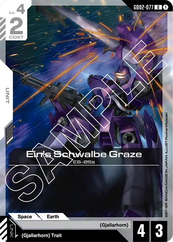 GD02-077, UC, Ein's Schwalbe Graze