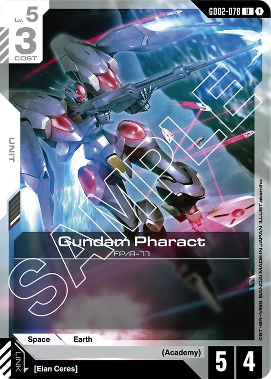GD02-078, UC, Gundam Pharact