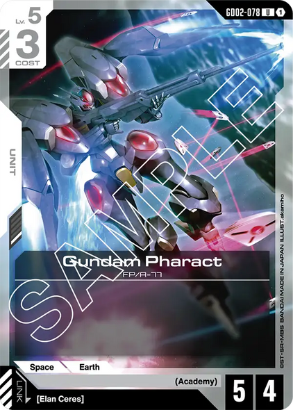 GD02-078, UC, Gundam Pharact