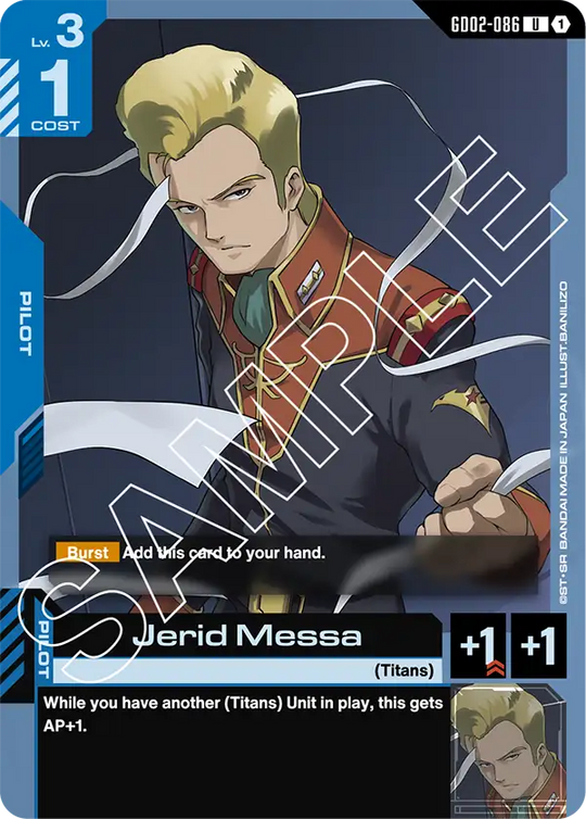 GD02-086, UC, Jerid Messa