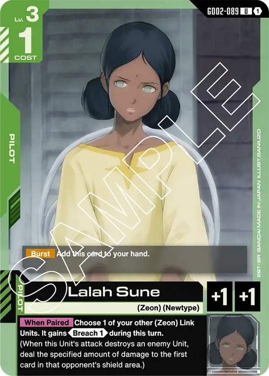 GD02-089, UC, Lalah Sune