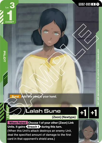GD02-089, UC, Lalah Sune