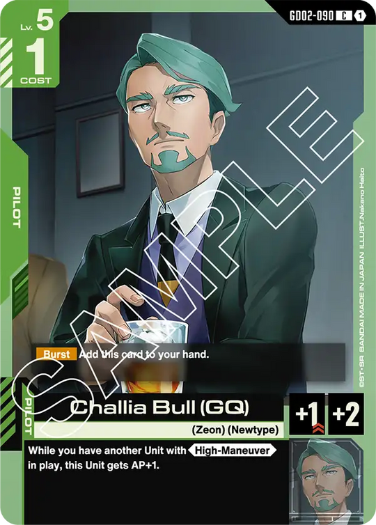 GD02-090, C, Challia Bull (GQ)