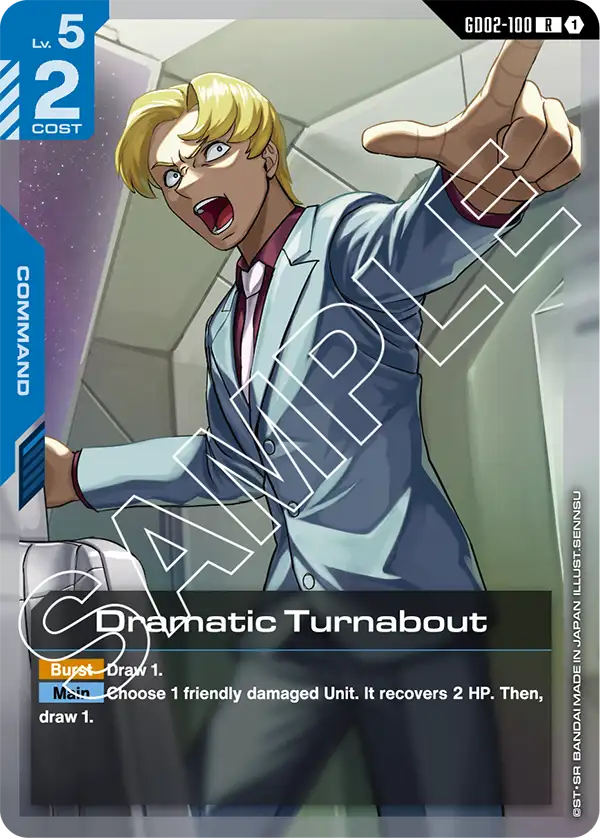 GD02-100, R, Dramatic Turnabout