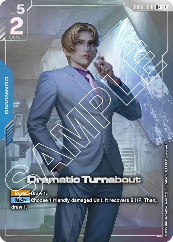 GD02-100, R, Dramatic Turnabout (Alternate Art)