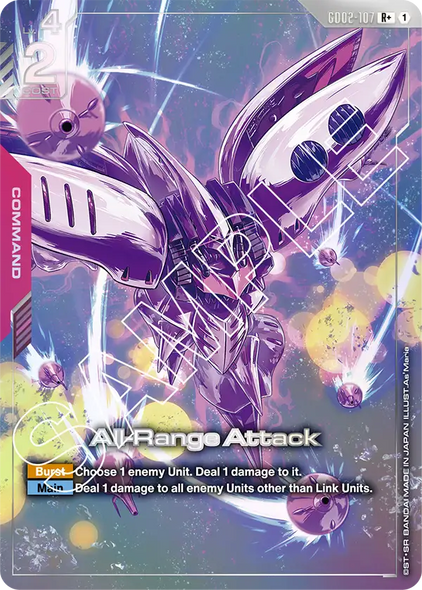 GD02-107, R, All-Range Attack (Alternate Art)