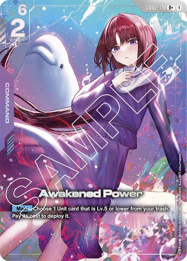 GD02-110, R, Awakened Power (Alternate Art)