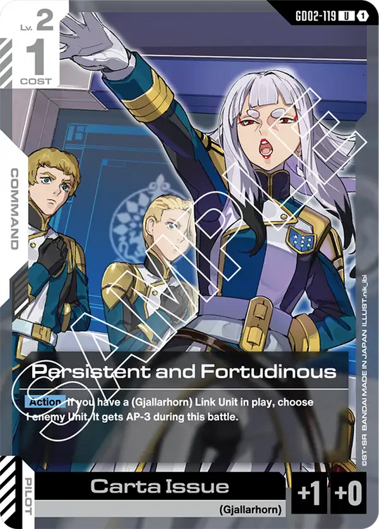 GD02-119, UC, Persistent and Fortudinous