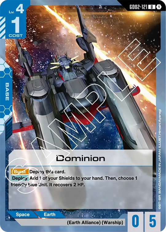 GD02-121, UC, Dominion