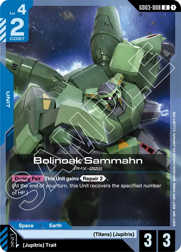 GD03-008, UC, Bolinoak Sammahn