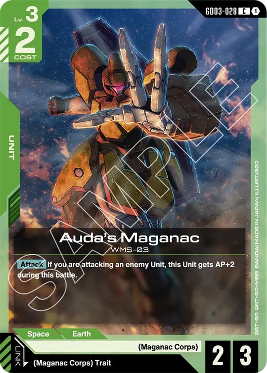 GD03-028, C, Auda's Maganac