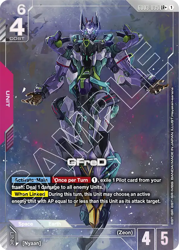 GD03-035, LR, GFreD (Alternate Art)