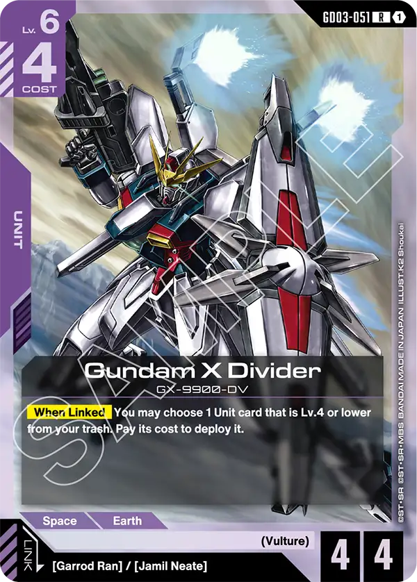 GD03-051, R, Gundam X Divider