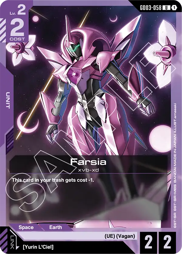 GD03-058, UC, Farsia