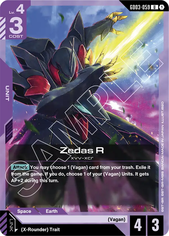 GD03-059, UC, Zedas R