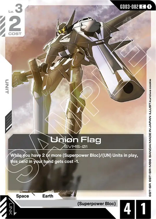 GD03-082, C, Union Flag