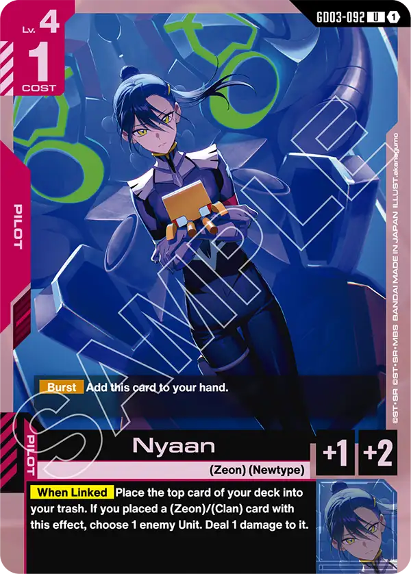 GD03-092, UC, Nyaan