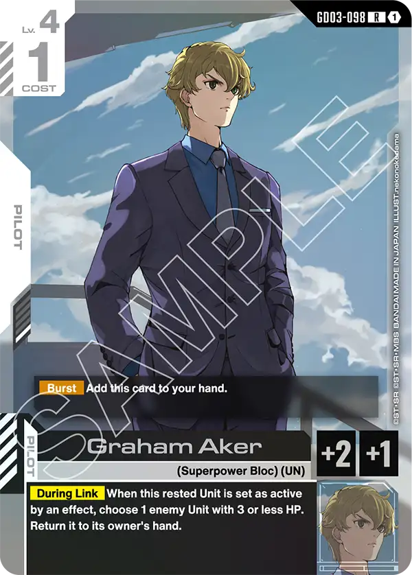 GD03-098, R, Graham Aker