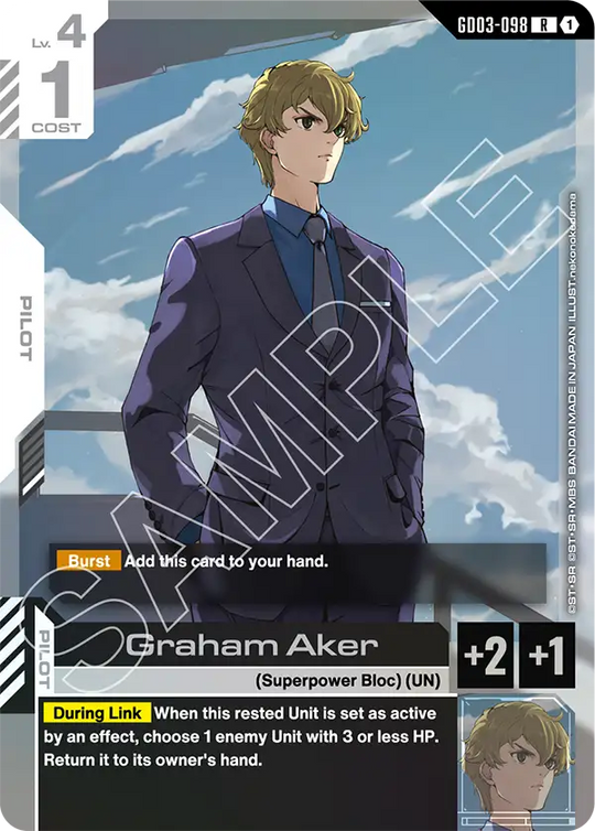 GD03-098, R, Graham Aker