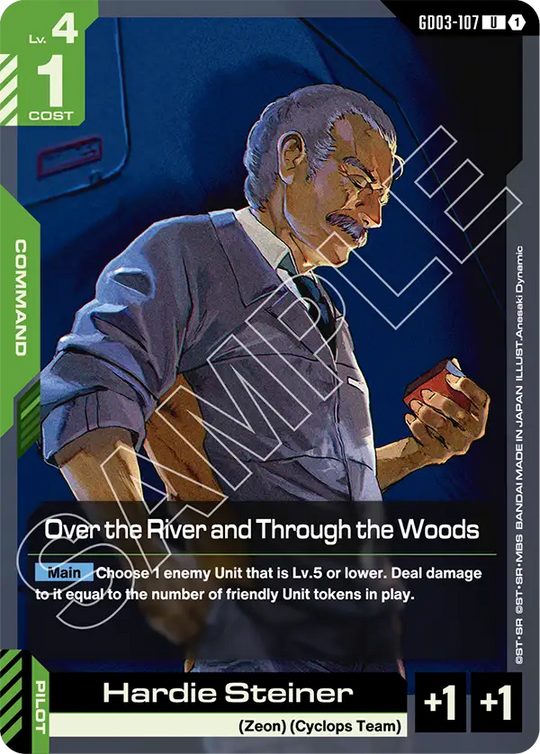 GD03-107, UC, Over the River and Through the Woods