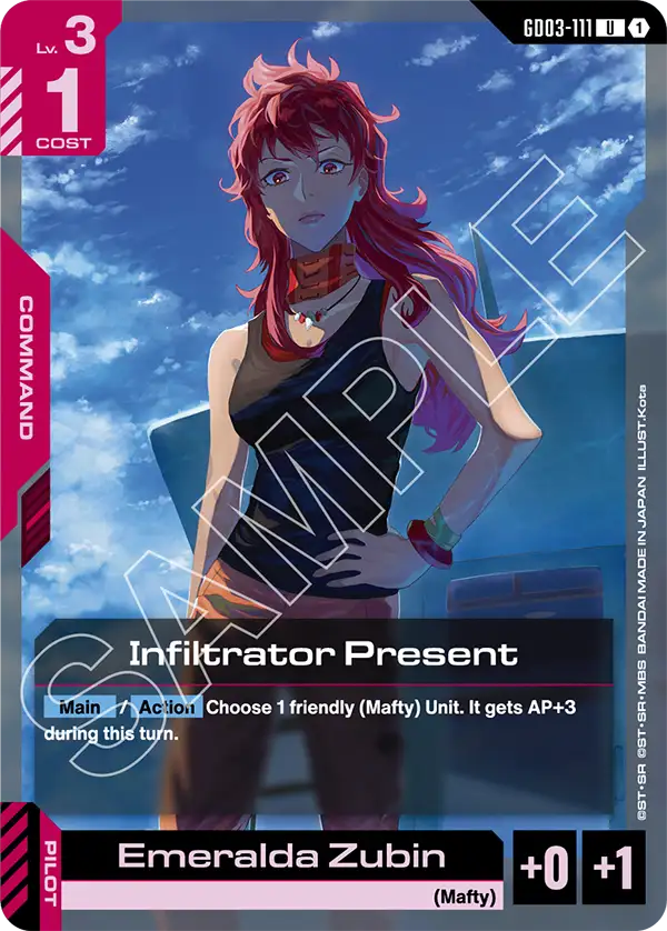 GD03-111, UC, Infiltrator Present