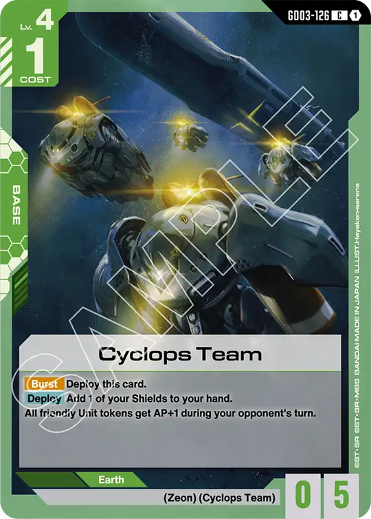 GD03-126, C, Cyclops Team