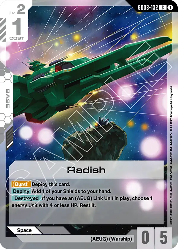GD03-132, C, Radish