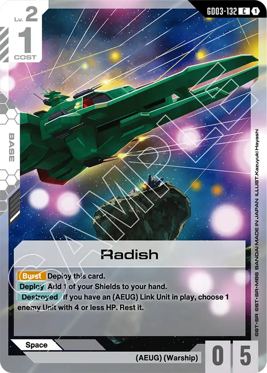 GD03-132, C, Radish