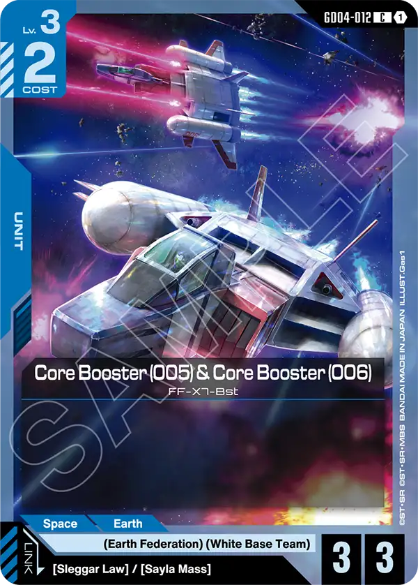GD04-012, C, Core Booster (005) & Core Booster (006)