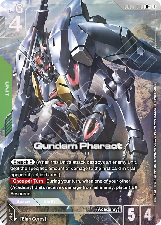 GD04-018, LR, Gundam Pharact (Alternate Art)