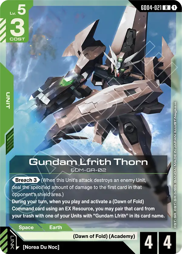 GD04-021, R, Gundam Lfrith Thorn