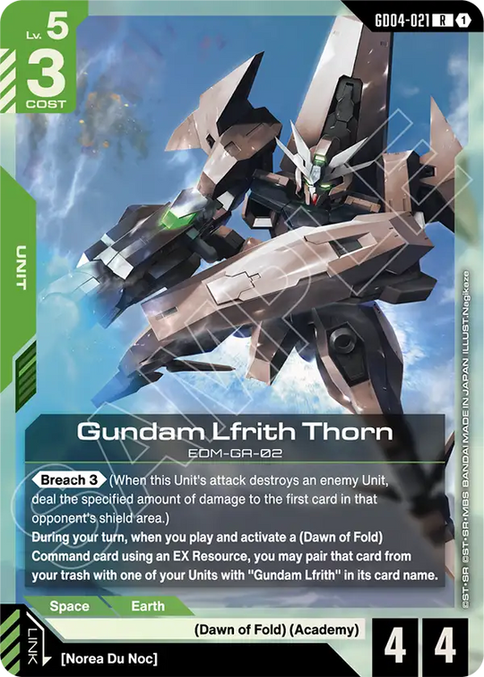 GD04-021, R, Gundam Lfrith Thorn
