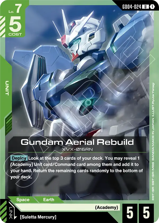 GD04-024, UC, Gundam Aerial Rebuild