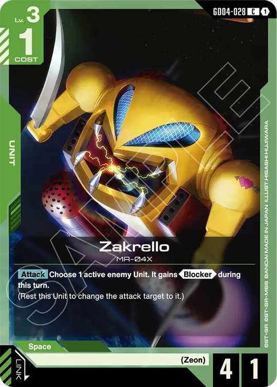 GD04-028, C, Zakrello