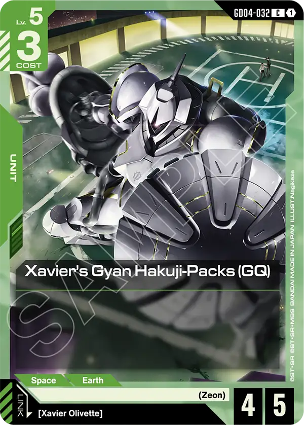 GD04-032, C, Xavier's Gyan Hakuji-Packs (GQ)