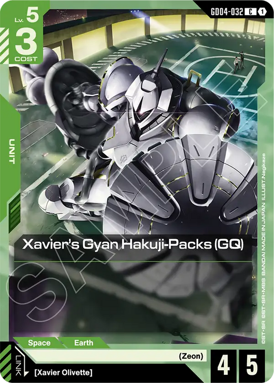 GD04-032, C, Xavier's Gyan Hakuji-Packs (GQ)