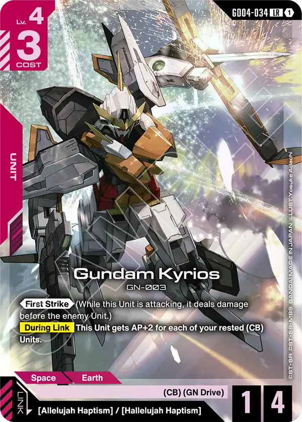 GD04-034, LR, Gundam Kyrios