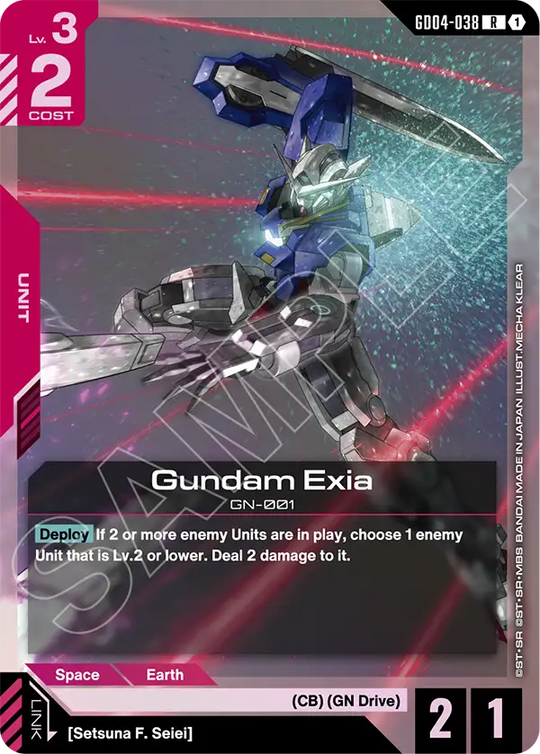 GD04-038, R, Gundam Exia