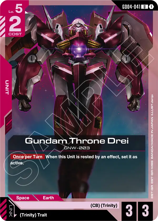 GD04-041, UC, Gundam Throne Drei