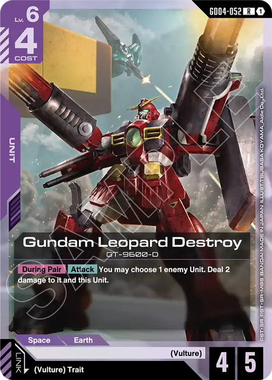 GD04-052, R, Gundam Leopard Destroy